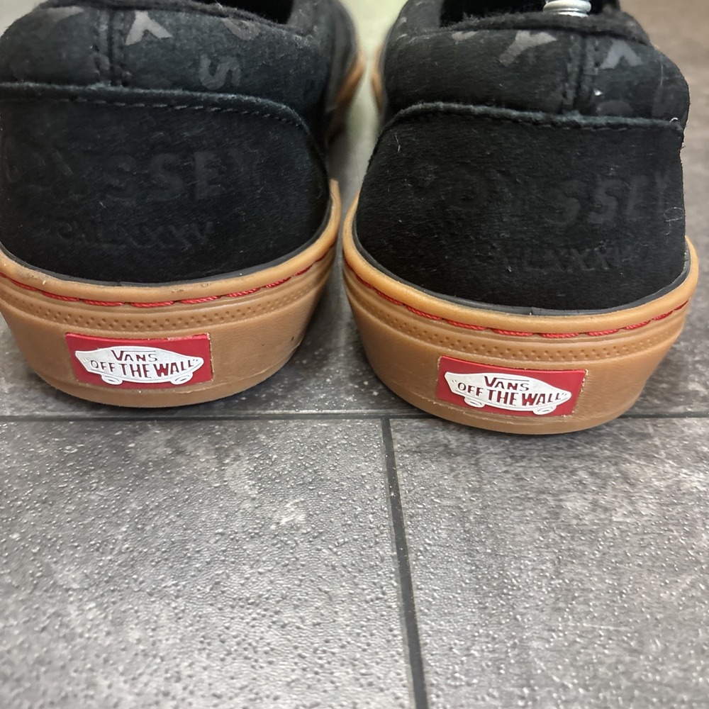 VANS BMX Slip-On Black/Gum Odyssey 40 Year Anniversary Shoes Men's Size 9 Suede - Picture 4 of 8